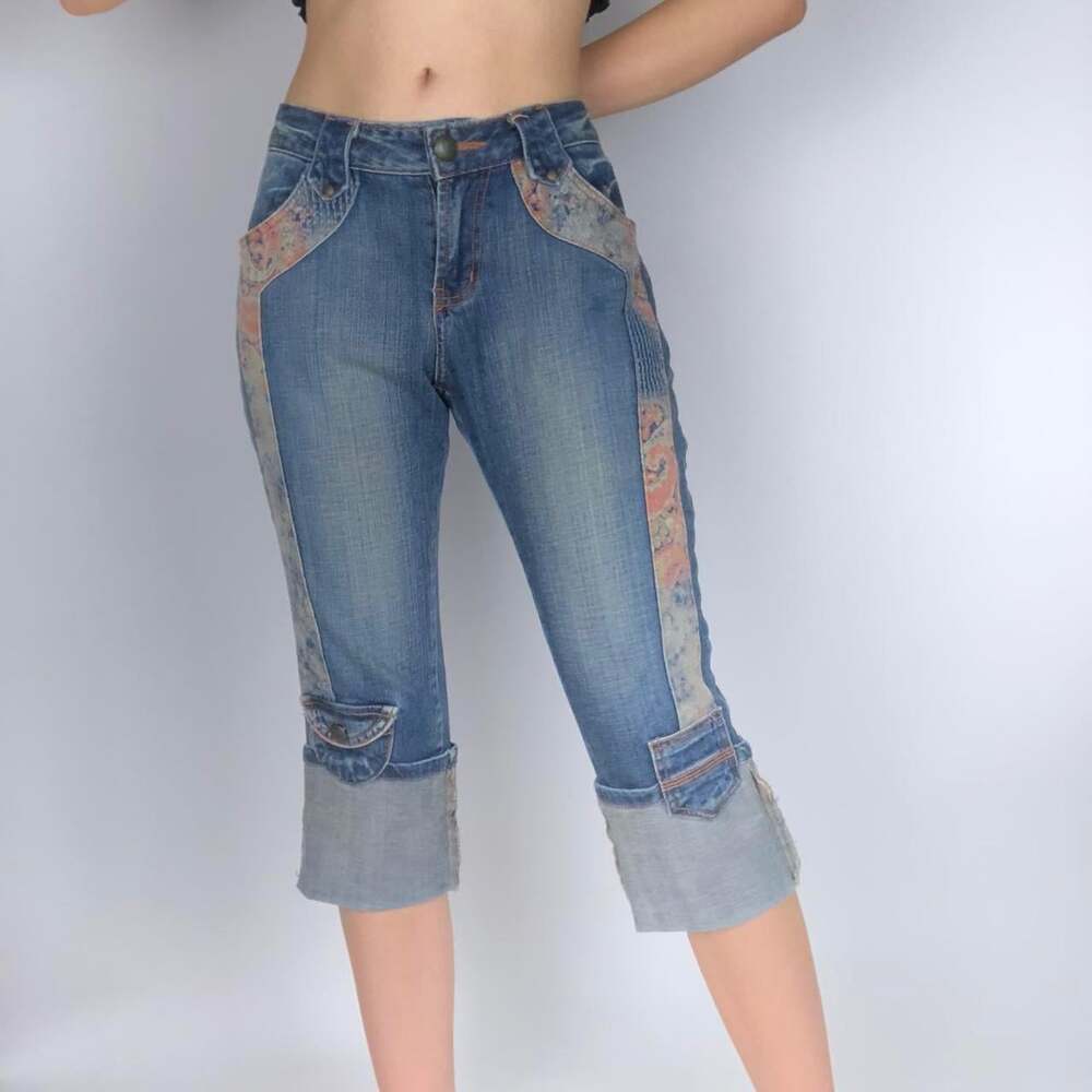 Women's Blue and Navy Jeans